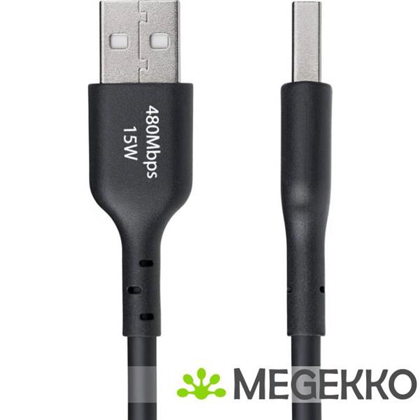 Grote foto startech.com 3m usb a naar usb c laadkabel usb a naar usb type c oplaadkabel opladen synchronise computers en software overige computers en software