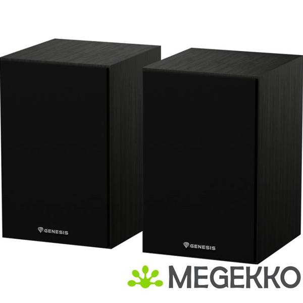 Grote foto genesis ngs 2343 luidspreker zwart bedraad en draadloos 20 w muziek en instrumenten speakers