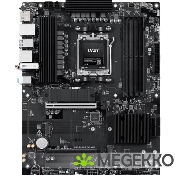 Grote foto msi pro b850 s evo wifi computers en software moederborden