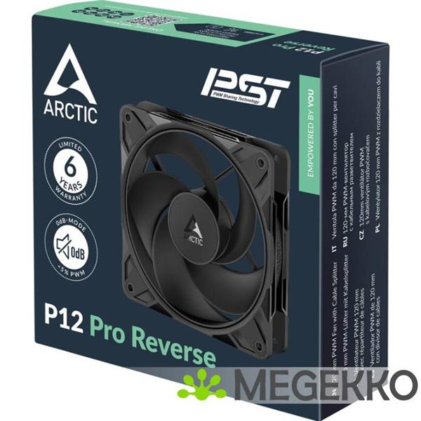 Grote foto arctic p12 pro reverse black 3 pack computers en software overige computers en software