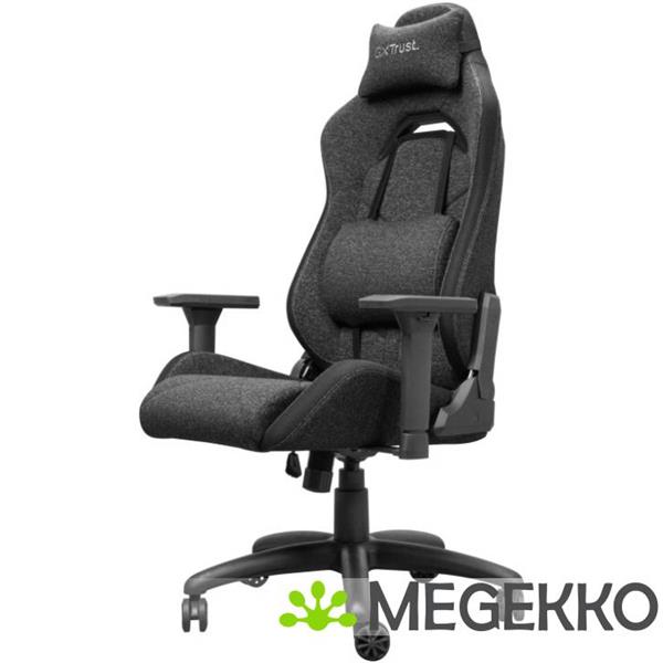 Grote foto trust gxt 723 ruya fabric gaming stoel grijs huis en inrichting stoelen