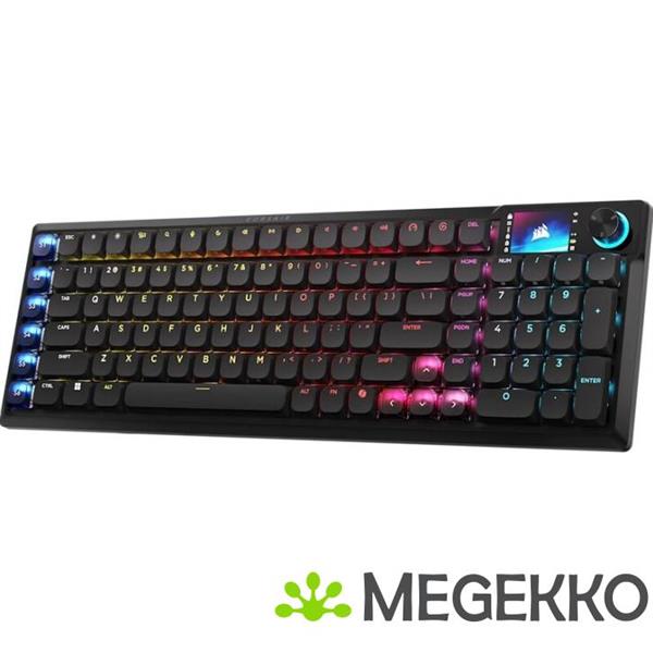 Grote foto corsair vanguard air 99 wireless opx low profile qwerty us zwart computers en software overige computers en software