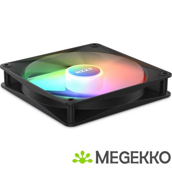 Grote foto nzxt f140 core 140mm rgb fan single black computers en software behuizingen en kasten