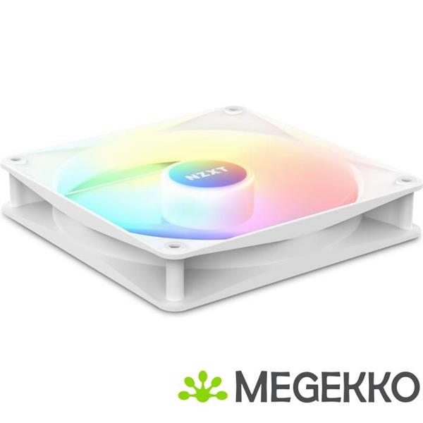 Grote foto nzxt f120 core 120mm rgb fan single white computers en software behuizingen en kasten