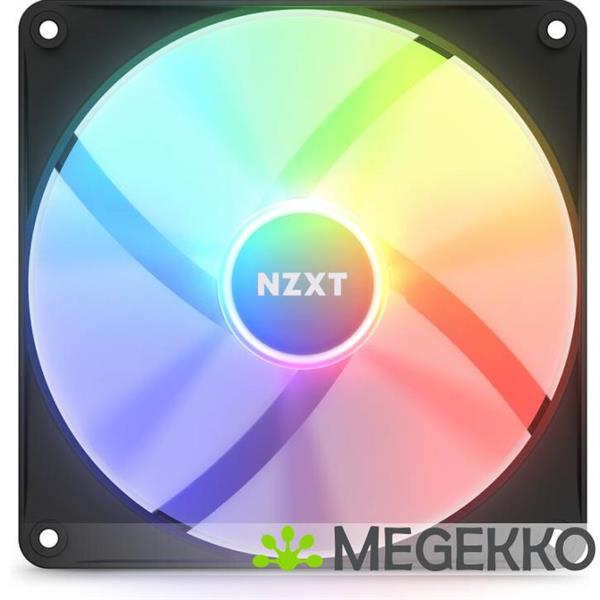 Grote foto nzxt f140 core 140mm rgb fan single black computers en software behuizingen en kasten