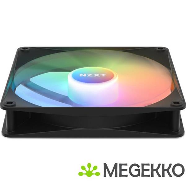 Grote foto nzxt f140 core 140mm rgb fan single black computers en software behuizingen en kasten