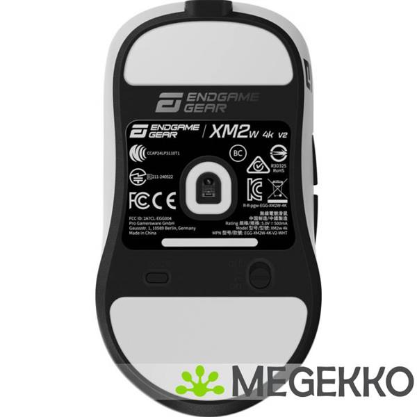 Grote foto endgame gear xm2w 4k v2 wit draadloze gaming muis computers en software overige computers en software