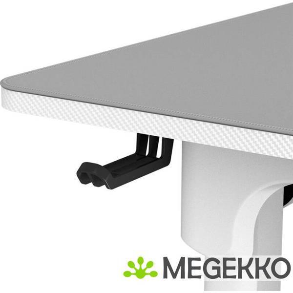 Grote foto cougar gaming e grav 160 hoogte verstelbaar bureau wit huis en inrichting stoelen