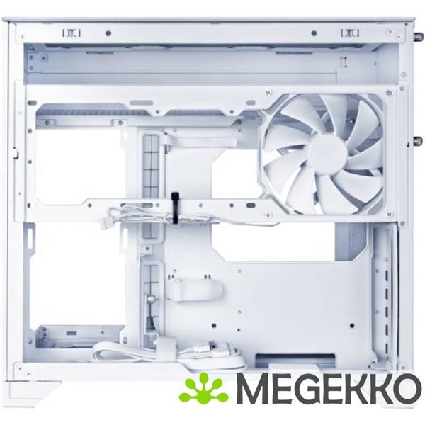 Grote foto lian li pc o11 vision m white computers en software behuizingen en kasten