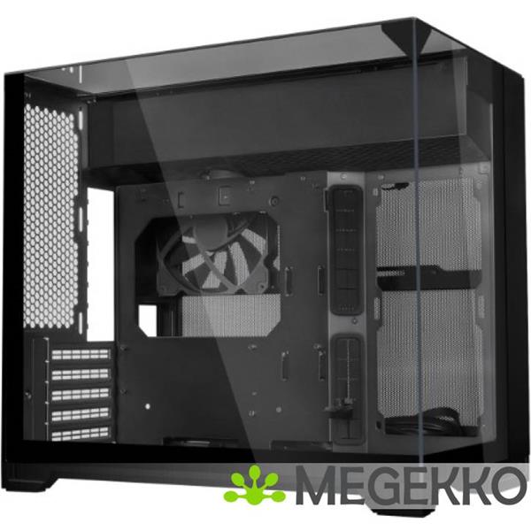 Grote foto lian li pc o11 vision m black computers en software behuizingen en kasten