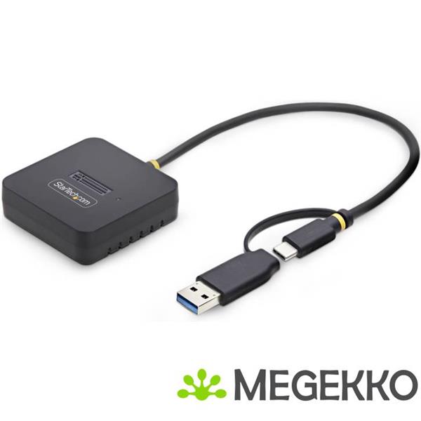 Grote foto startech.com usb c usb a naar m.2 nvme dock adapter 10gbps externe m.2 nvme ssd lezer b m m key computers en software harde schijven