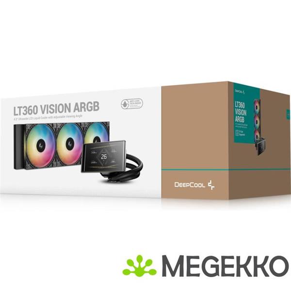 Grote foto deepcool lt360 vision argb computers en software overige computers en software