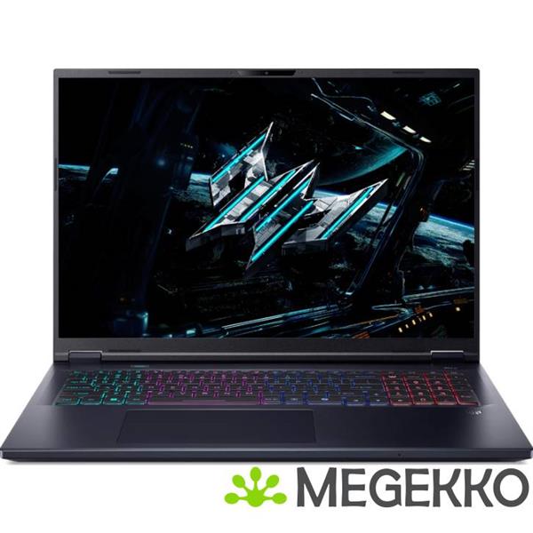 Grote foto acer predator helios neo 18 ai phn18 72 97d9 core ultra 9 275hx rtx 5070 gaming laptop computers en software overige computers en software