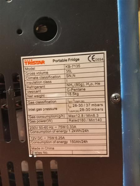 Grote foto camping koelbox tristar vakantie accessoires