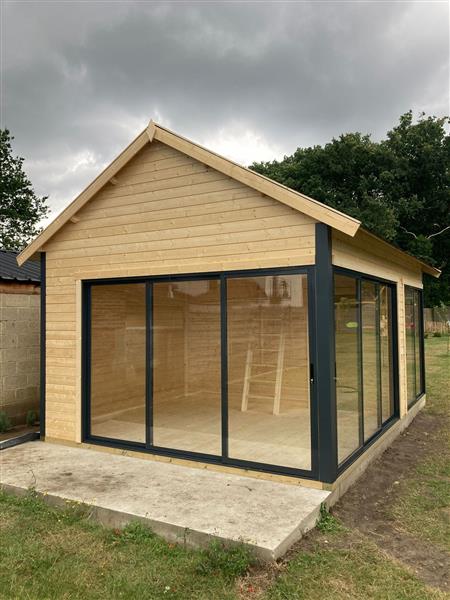 Grote foto nieuw modern tuinhuis murano 3 set tuin en terras tuinhuisjes en blokhutten
