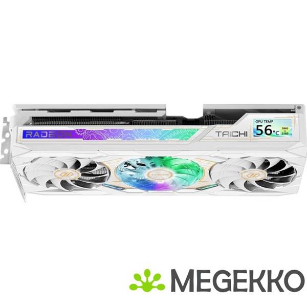Grote foto asrock taichi radeon rx 9070 xt white 16gb oc amd gddr6 computers en software videokaarten