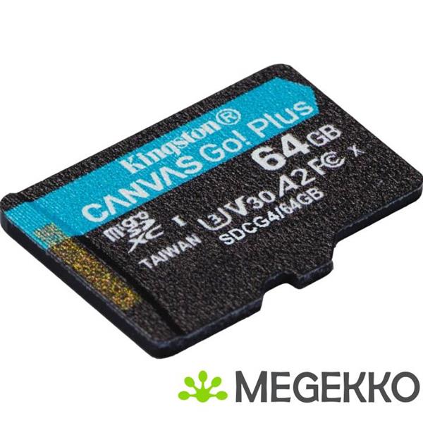 Grote foto kingston canvas go plus 64gb computers en software geheugens