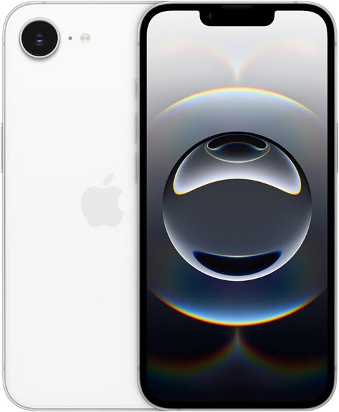 Grote foto apple iphone 16e model 2024 256gb wit 6.1 inch ex demo garantie telecommunicatie apple iphone