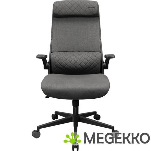 Grote foto cougar gaming stryder bureaustoel grijs huis en inrichting stoelen