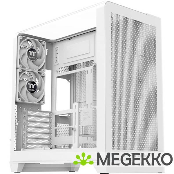 Grote foto thermaltake view 390 air midi tower wit computers en software behuizingen en kasten