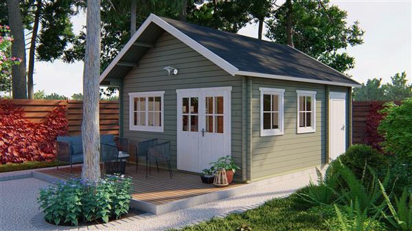 Grote foto maatwerk tuinhuizen blokhutten tuin en terras tuinhuisjes en blokhutten