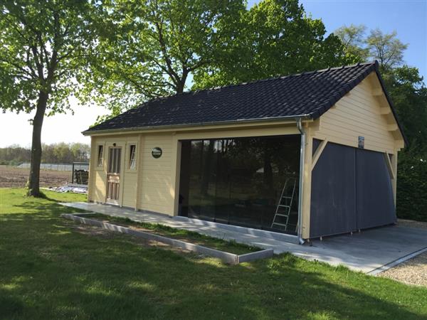 Grote foto maatwerk tuinhuizen blokhutten tuin en terras tuinhuisjes en blokhutten