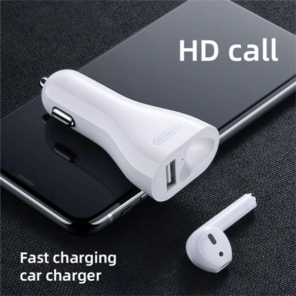 Grote foto joyroom auto usb adapter met draadloze ear bud diversen overige diversen