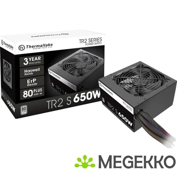 Grote foto thermaltake tr2 s 650w power supply unit 20 4 pin atx atx zwart computers en software overige