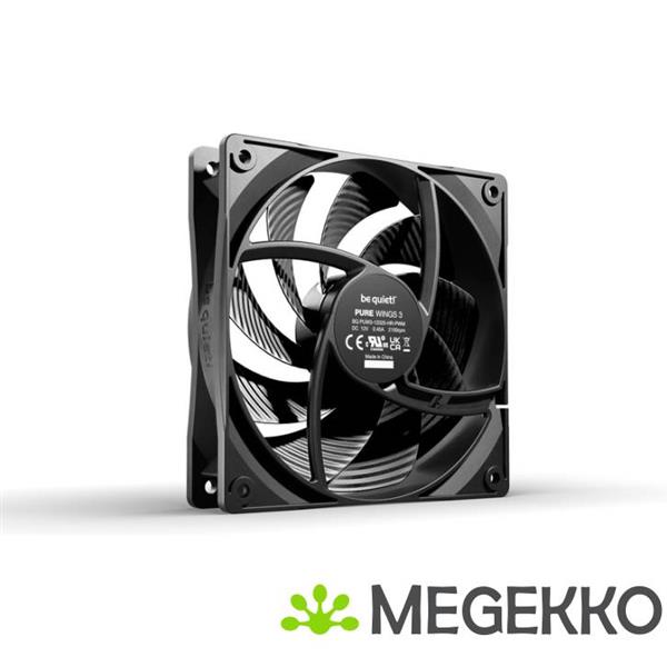 Grote foto be quiet pure wings 3 120mm pwm high speed triple pack computers en software behuizingen en kasten