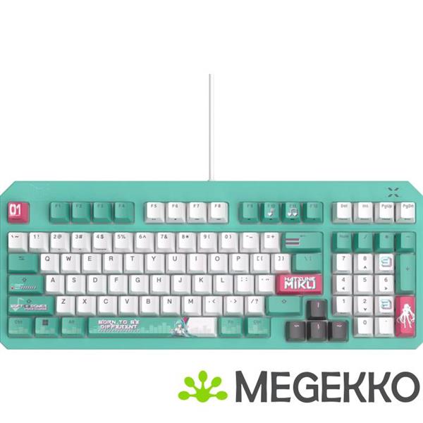 Grote foto asus tuf gaming k3 gen ii hatsune miku edition gaming toetsenbord computers en software overige computers en software