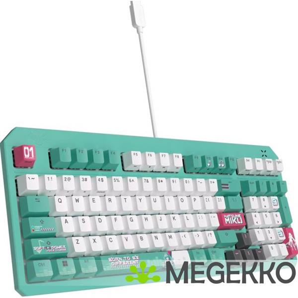 Grote foto asus tuf gaming k3 gen ii hatsune miku edition gaming toetsenbord computers en software overige computers en software
