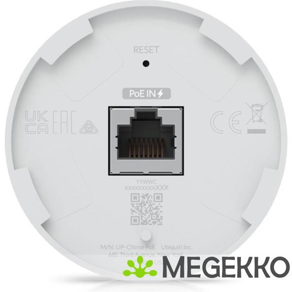 Grote foto ubiquiti poe smart chime grijs wit antiek en kunst decoraties