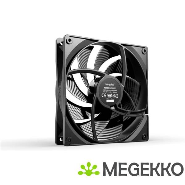 Grote foto be quiet pure wings 3 140mm pwm high speed triple pack computers en software behuizingen en kasten