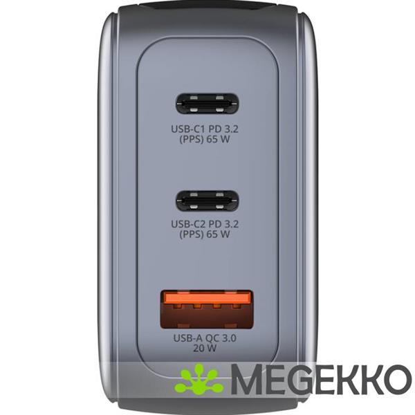 Grote foto verbatim mini gan charger 65w with display computers en software overige