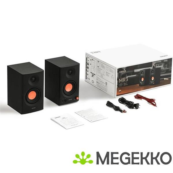 Grote foto edifier mr3 zwart muziek en instrumenten speakers