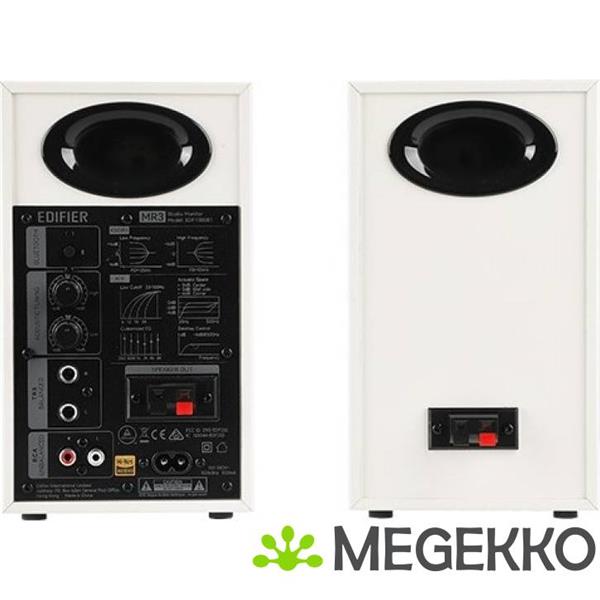 Grote foto edifier mr3 wit muziek en instrumenten speakers