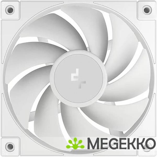 Grote foto deepcool r fd12 whnpn1 g koelsysteem voor computers computer behuizing ventilator 12 cm wit 1 stuk s computers en software behuizingen en kasten