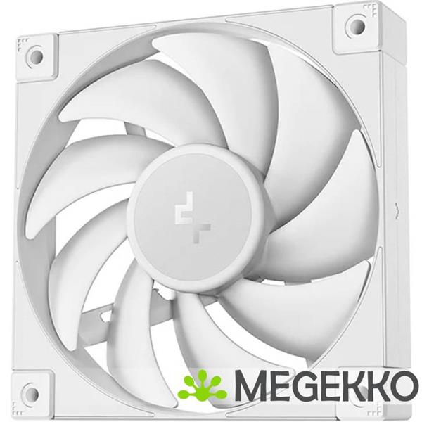Grote foto deepcool r fd12 whnpn1 g koelsysteem voor computers computer behuizing ventilator 12 cm wit 1 stuk s computers en software behuizingen en kasten