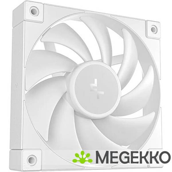 Grote foto deepcool r fd12 whnpn1 g koelsysteem voor computers computer behuizing ventilator 12 cm wit 1 stuk s computers en software behuizingen en kasten