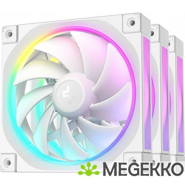 Grote foto deepcool fl12 wh 3 in 1 white computers en software behuizingen en kasten