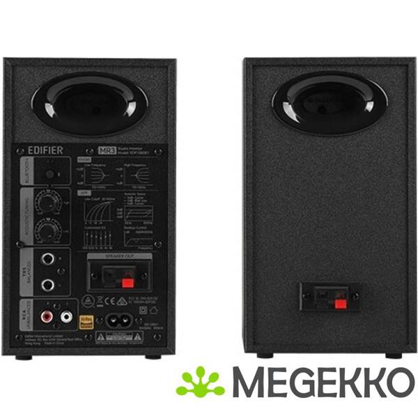 Grote foto edifier mr3 zwart muziek en instrumenten speakers