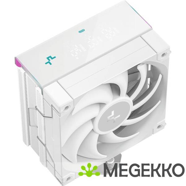 Grote foto deepcool ak400 digital pro wh computers en software behuizingen en kasten