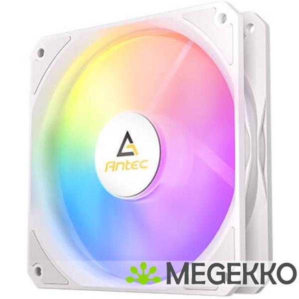 Grote foto antec p12 pwm argb white 3 pack fans computers en software behuizingen en kasten