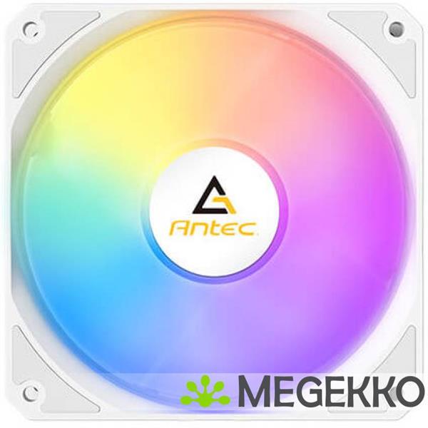 Grote foto antec p12 pwm argb white 3 pack fans computers en software behuizingen en kasten