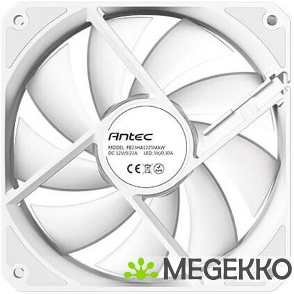 Grote foto antec p12 pwm argb white 3 pack fans computers en software behuizingen en kasten