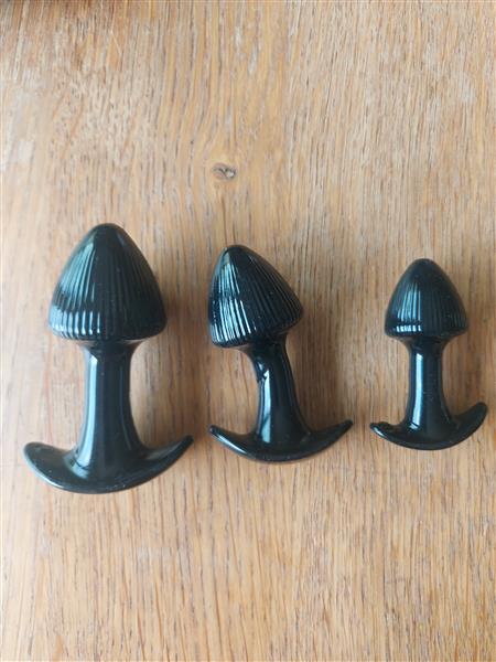 Grote foto 2 doorschijnende dildos erotiek anale dildo