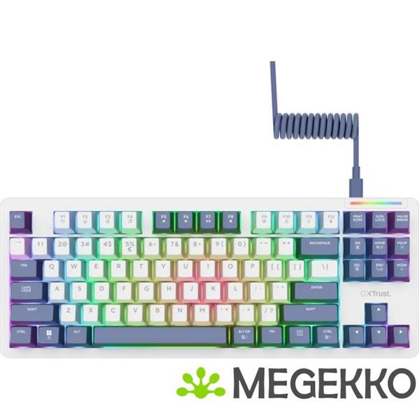 Grote foto trust gxt 872 xyra tkl mechanisch gaming toetsenbord computers en software overige computers en software
