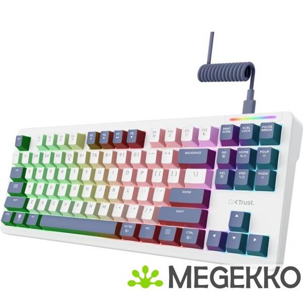 Grote foto trust gxt 872 xyra tkl mechanisch gaming toetsenbord computers en software overige computers en software