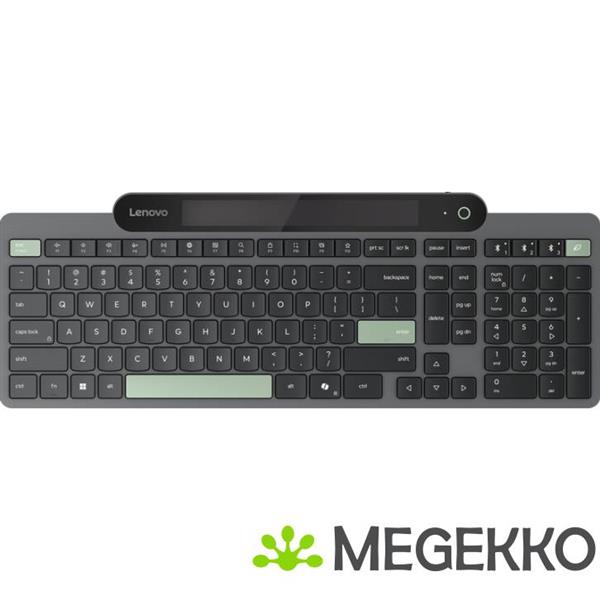 Grote foto lenovo self charging bluetooth keyboard zwart computers en software overige computers en software