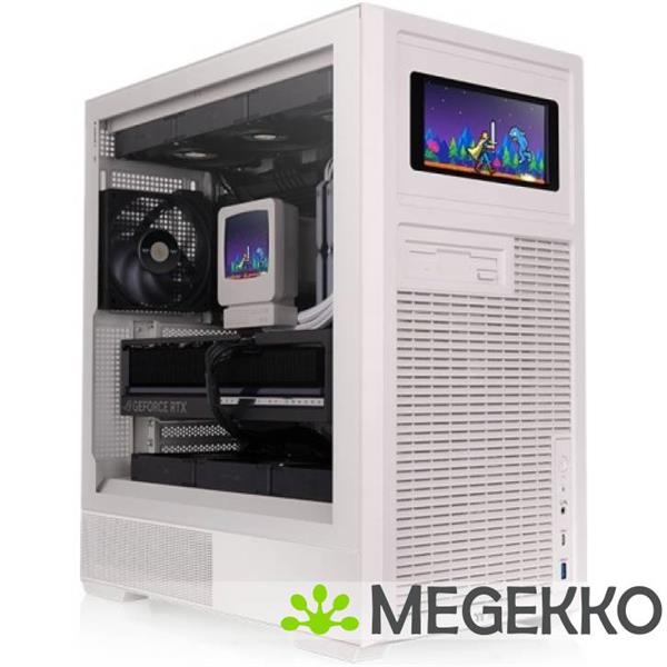 Grote foto thermaltake retro 360 tg midi tower computers en software behuizingen en kasten